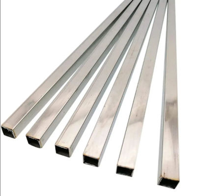 304 316 316l 201 tubería de acero inoxidable rectangular 202 304l
