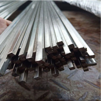 Barra cuadrada de acero inoxidable brillante ASTM AISI JIS 201 202 304 316L 310S 410 430